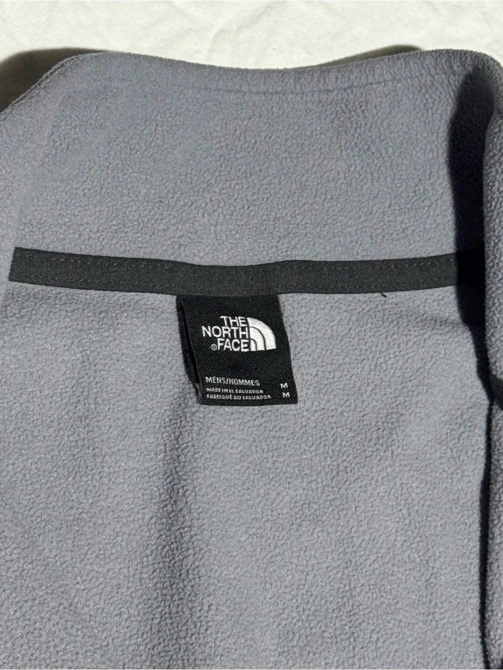 The North Face Men's TKA Glacier Full Zip Jacket, Mid Grey, Medium